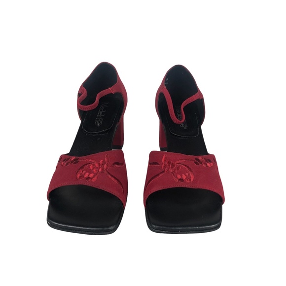 MADELINE STUART LIFT Embroidered Open Toe Heeled Sandal - Picture 4 of 10